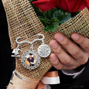 Graduation, Gift For Daughter, Gift For Son, Gift For Grandkids, Gift For Yourself, Love - Custom Photo Take Pride In How Far You've Come - Personalized Graduation Tassel Pin