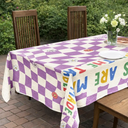 Family,Happy,Gift For Yourself,Gift For Father,Gift For Mother - Custom Photo The Fondest Memories Family - Personalized Tablecloth