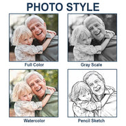 Custom Photo,Photo,Sympathetic - Custom Photo The Heaven Times - Personalized Custom Shaped Car Visor Clip