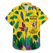 Beach, Summer, Poolside, Retirement, Gift For Women, Gift For Yourself, Gift For Wife, Funny - The Legend Has Retired - Personalized Hawaiian Shirt