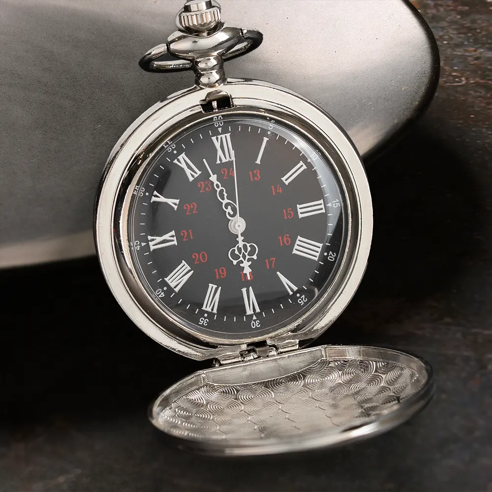 Custom Photo,Memorial,Family,Sad - Custom Photo The Moment Your Heart Stopped Mine Changed Forever - Personalized Pocket Watch