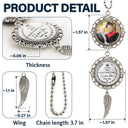 Graduation, Gift For Daughter, Gift For Son, Love - Custom Photo To My Son Never Forget That I Love You - Personalized Photo Pendant Charm