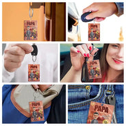 Gift For Husband,Gift For Yourself,Gift For Men,Gift For Father,Gift For Grandpa,Non-Eng,Photo - Toybox Figure,Playful - Custom Photo Toybox Figure Dad Grandpa Limited Edition - Personalized Acrylic Keychain