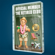 Gift For Husband,Gift For Yourself,Gift For Men,Gift For Father,Gift For Grandpa,Gift For Women,Retirement,Gift For Mother,Gift For Grandma,Gifts For Colleagues,Non-Eng,Photo - Toybox Figure,Humorous - Custom Photo Toybox Figure The Legend Has Retired - Personalized Custom Shaped Acrylic Plaque