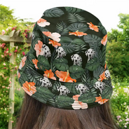 Gift For Yourself, Gift For Women, Gift For Men, Gift For Kids, Dog Lovers, Dog Mom, Dog Dad, Cat Lovers, Cat Mom, Cat Dad, Pet Lovers, Pet Mom, Pet Dad, Summer, Happy - Custom Photo Tropical Pet Family Face - Personalized Bucket Hat