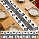 Graduation,Happy,Top Market,Photo - Custom Photo University Logo Graduation - Personalized Table Runner