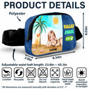 Gift For Yourself,Gift For Women,Travel,Happy,Beach,Gift For Men - Custom Photo Vacay Mode On - Personalized Crossbody Belt Bag