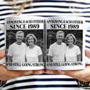 Old Couples,Gift For Husband,Gift For Wife,Gift For Couples,Gift For Boyfriend,Gift For Girlfriend,Love - Custom Photo Vintage Annoying Each Other Since - Personalized Mug