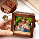 Love,Gift For Mother,Mom,Daughters,Children,Sons,Gift For Grandma - Custom Photo We Love You Mom Grandma - Personalized Flipbook Frame Animation Machine