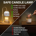 Memorial,Family,Love,Sad - Custom Photo When You Miss Me Have No Fear Memorial - Personalized Candle Warmer Lamp