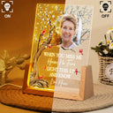 Memorial,Family,Sad,Love,Custom Photo - Custom Photo When You Miss Me Have No Fear Memorial - Personalized Night Light