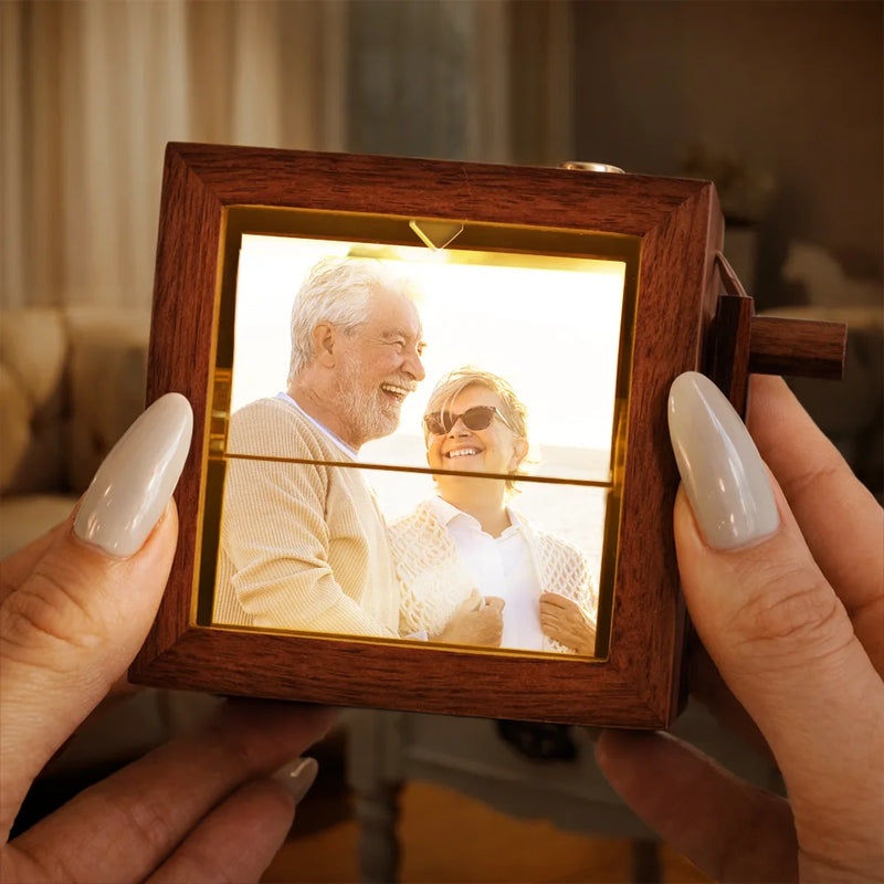 Gift For Couples,Old Couples,Gift For Husband,Gift For Wife,Gift For Boyfriend,Gift For Girlfriend,Love - Custom Photo You And Me We Got This Couple - Personalized Flipbook Frame Animation Machine