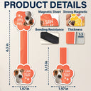 Gift For Yourself, Reading, Pet Lovers, Happy - Custom Photo You Pawsed Here - Personalized Custom Shaped Magnetic Bookmark Clip