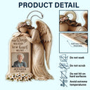 Memorial, Family, Parents, Gift For Grandparents, Sad - Custom Photo Your Wings Were Ready But My Heart Was Not - Personalized Acrylic Car Hanger