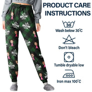 Custom Photo Best Grandpa Ever Plaid Checkered Pattern - Personalized Sweatpants