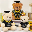 Graduation,Gift For Daughter,Dad - Daughters (Adult),Mom - Daughters (Adult),Happy,Dad - Sons,Gift For Son,Mom - Sons - Custom Photo Congratulations Graduates - Personalized Teddy Bear