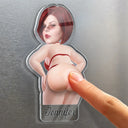 Custom Photo Hope Your Day Is Nice - Personalized Squishy Acrylic Fridge Magnet