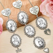 Graduation,Memorial,Gift For Yourself,Gift For Daughter,Gift For Son,Sad - Custom Photo Pencil Sketch Forever Remembered Forever Missed - Personalized Graduation Tassel Charm