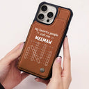 Gift For Grandma,Love,Top Market,Word Search Puzzle - Word Search Puzzle Grandma Abuela My Favorite People Call Me - Personalized Leather Flip Wallet Phone Case