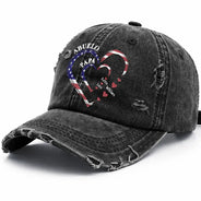Happy,Gift For Father,Gift For Grandpa,Gift For Men,Independence Day,America 250th,Icon,Adorable  - Grandpa's Daddy's Sweethearts Independence Day - Personalized Distressed Cap