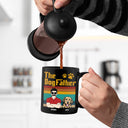 The Dog Father - Gift For Dog Dad, Dog Lovers - Personalized Black Mug