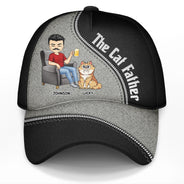 The Cat Father - Personalized Classic Cap