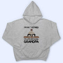 I'm Not Retired I'm A Professional Grandpa Papa - Personalized T Shirt