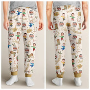 Gift For Father, Gift For Mother - Custom Photo Western Christmas Best Mom Dad - Personalized Pajama Pants