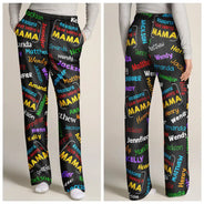 Gift For Grandpa - Reasons I Love Being Papa - Personalized Pajamas Pants