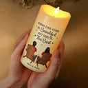 Gift For Couples, Gift For Husband, Gift For Wife, Gift For Boyfriend, Gift For Girlfriend - You & Me We Got This - Personalized Flameless LED Candle