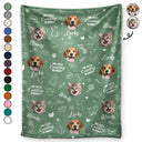 Custom Photo,Pet Lovers,Dog Lovers,Cat Lovers - Custom Photo My Cat Cuddling Blanket - Personalized Fleece Blanket, Sherpa Blanket
