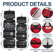 Travel,Gift For Yourself,Gift For Women - All My Travel Crap - Personalized Toiletry Bag