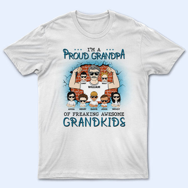 Grandpa You Can't Scare Me - Gift For Father - Personalized Custom T Shirt