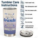 Friendship Trouble When We're Together - Gift For Bestie - Personalized Custom Tumbler
