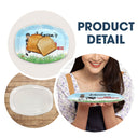 Grilling Plate Awesome BBQ - Gift For Yourself, Gift For Man - Personalized Custom Plate