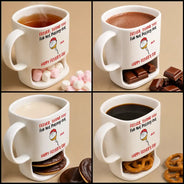 Gift For Father,Gift For Grandpa,Non-Eng,Icon,Humorous - Dad Thank You For Not Pulling Out Funny Swimming Champion - Personalized Cookie Mug