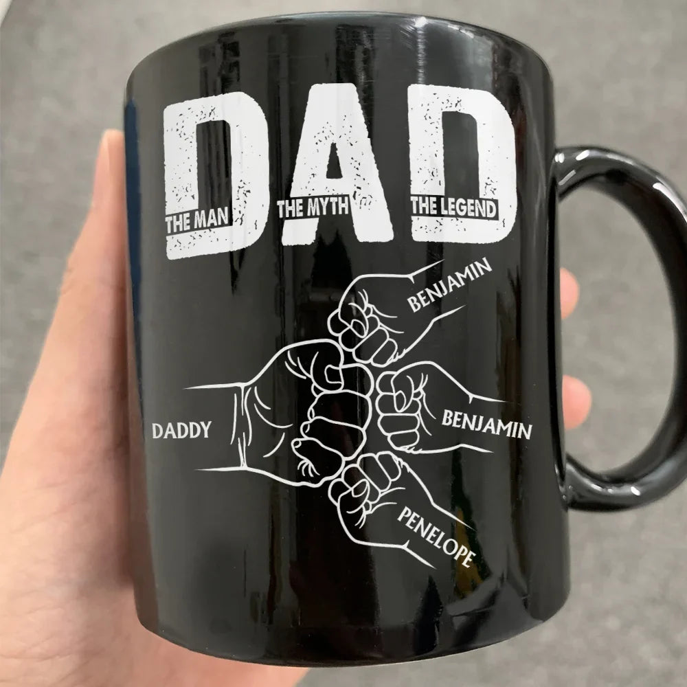 Gift For Father,Love - Dad The Man The Myth The Legend - Personalized Mug