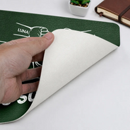 Gift For Father,Top Market,Non-Eng,Icon,Confident - Dad The Man The Myth The Legend Hand Punch - Personalized Leather Desk Mat