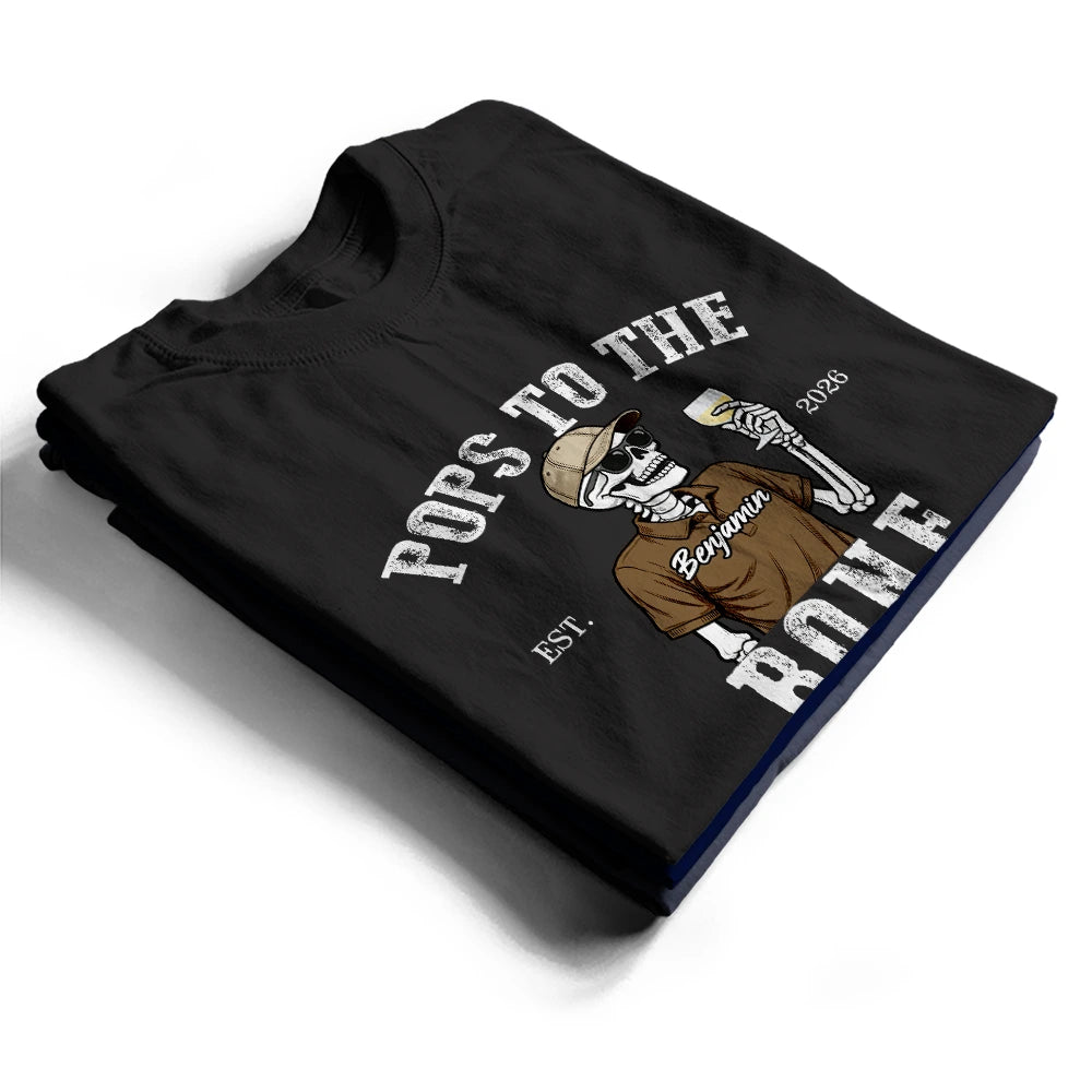 Gift For Yourself,Gift For Men,Gift For Father,Gift For Grandpa,Funny - Dad To The Bone - Personalized T Shirt