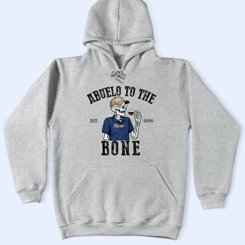 Gift For Yourself,Gift For Men,Gift For Father,Gift For Grandpa,Funny - Dad To The Bone - Personalized T Shirt