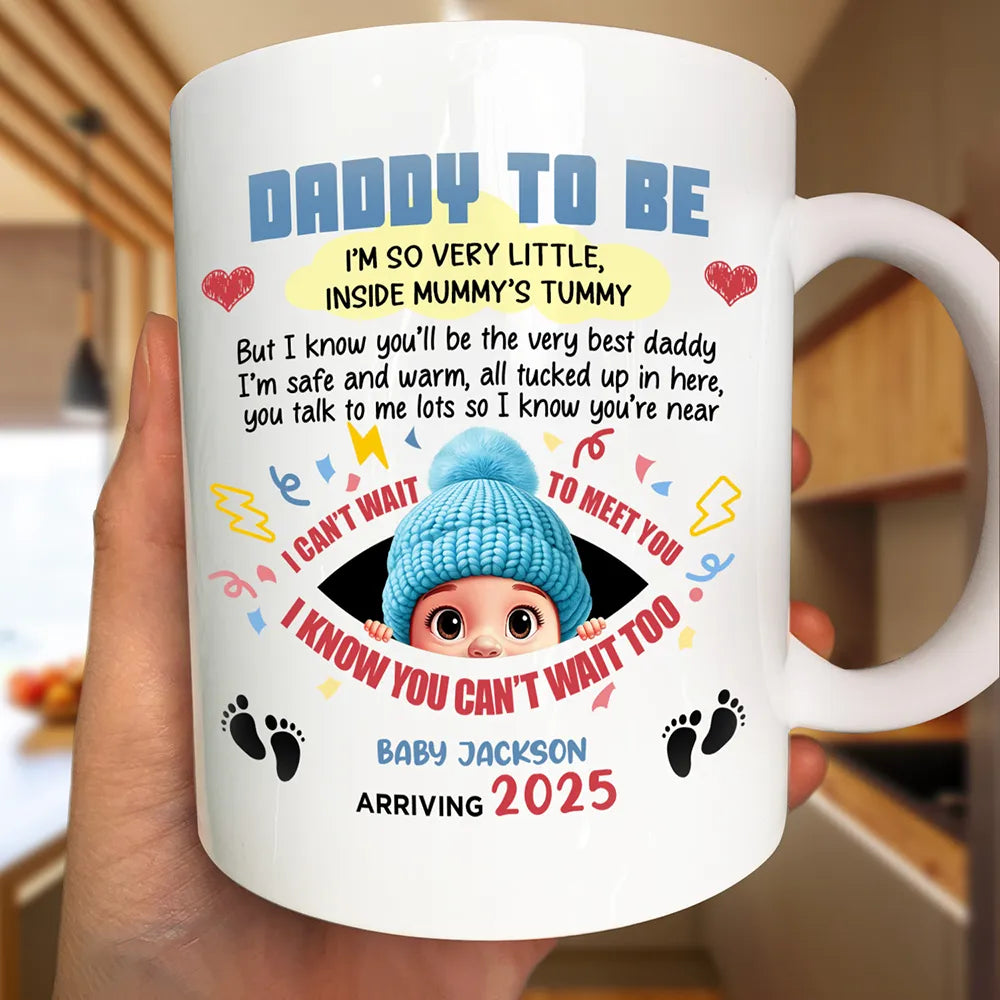 Daddy To Be - Personalized Mug