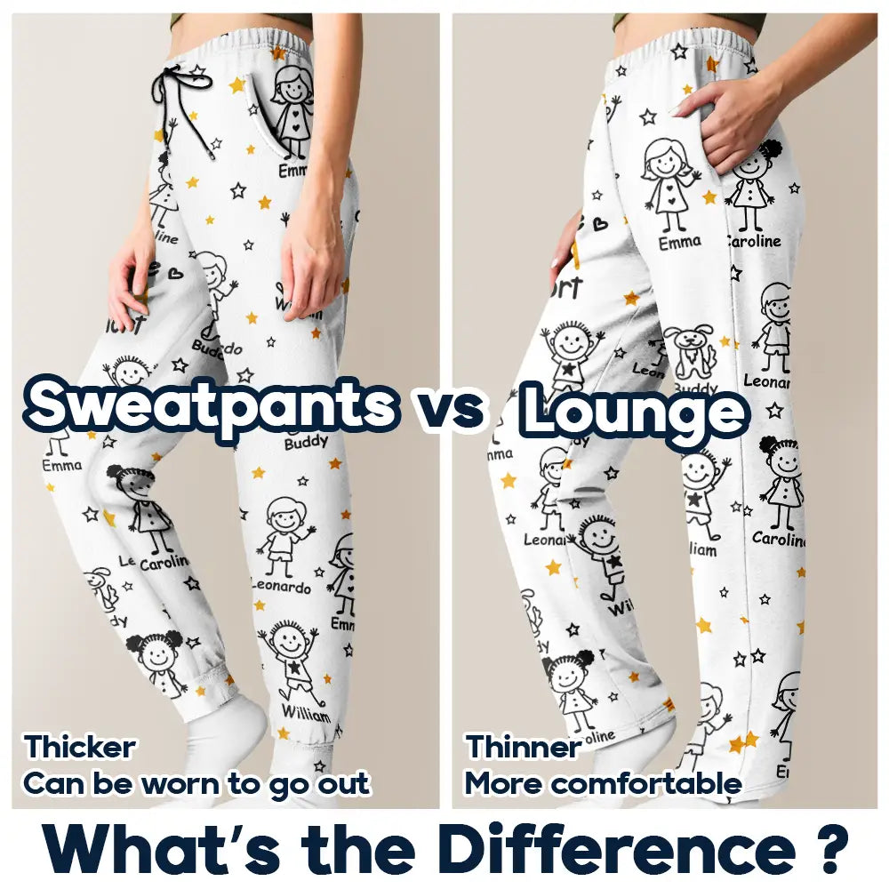 Gift For Women,Gift For Men,Parents,Gift For Mother,Gift For Grandpa,Gift For Father,Gift For Grandma,Gift For Grandparents,Love,German - Dieser Großvater Diese Großmutter Dieser Vater Diese Mutter Gehört - Personalisiertes Pyjamahose