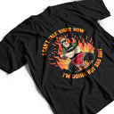 Gift For Father,Dad's Hobby,Grilling - Doing Hot Dad Stuff - Personalized T Shirt