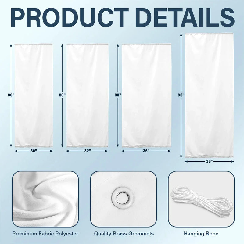 Family,Happy - America 250th Anniversary US Semiquincentennial Eagle - Personalized Door Cover