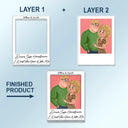 Gift For Couples,Gift For Wife,Gift For Girlfriend,Love,Gift For Women - Drive Safe I Love You Animate Couple - Personalized Custom Shaped Acrylic Car Visor Clip