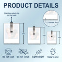 Gift For Couples,Gift For Wife,Gift For Girlfriend,Love,Gift For Women - Drive Safe I Love You Animate Couple - Personalized Custom Shaped Acrylic Car Visor Clip