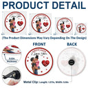 Gift For Couples,Gift For Wife,Gift For Husband,Gift For Boyfriend,Gift For Girlfriend,Love - Drive Safe I Love You Couples - Personalized Acrylic Car Vent Clip