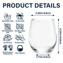 Old Couples,Gift For Husband,Gift For Wife,Gift For Boyfriend,Gift For Girlfriend,Happy - Custom Photo I'm Yours No Returns Or Refunds - Personalized Stemless Wine Glass