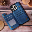 My Bosses Are Calling And I Must Go - Personalized Leather Flip Wallet Phone Case