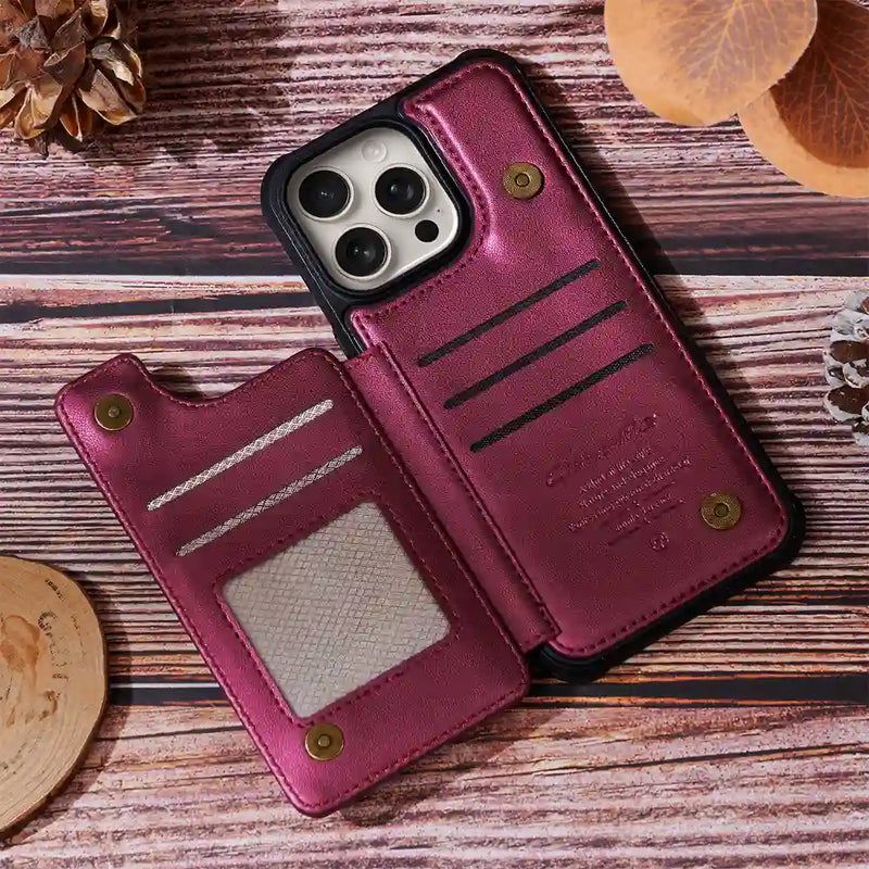 Just A Girl Who Loves Yoga - Personalized Leather Flip Wallet Phone Case